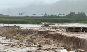 “没见过甘肃下这么大的雨”